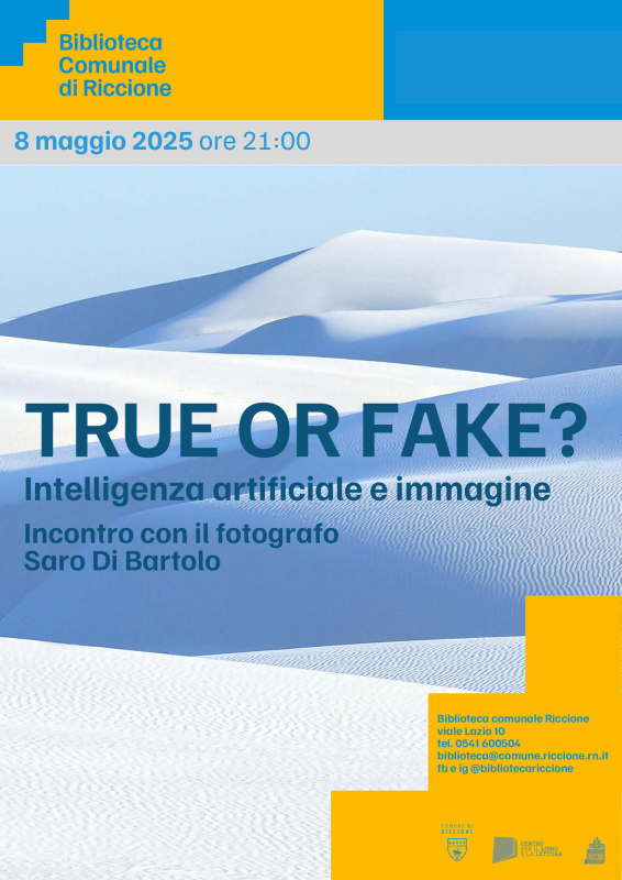 Intelligenza artificiale e fotografia: true or fake?